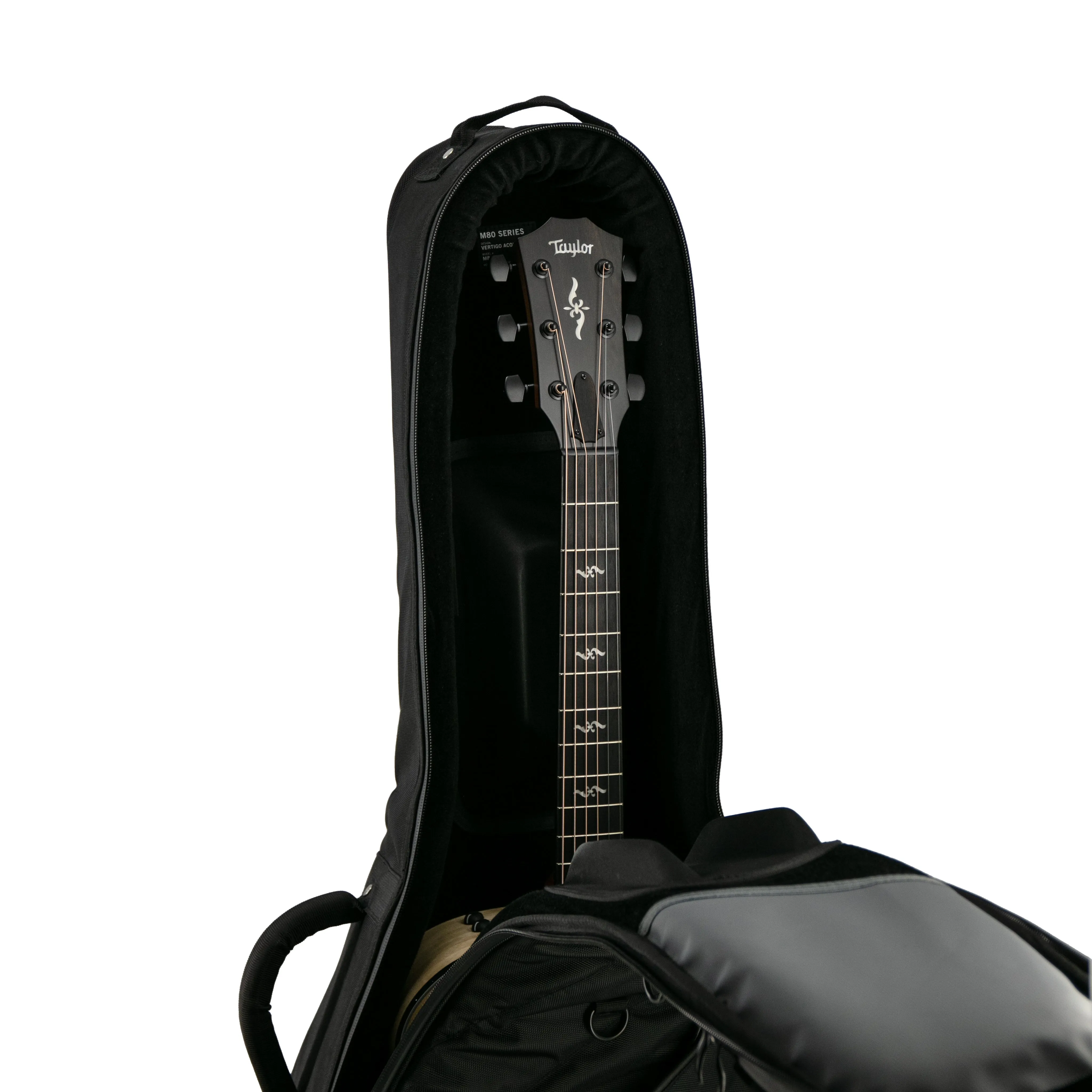 Vertigo Ultra Acoustic Dreadnought Guitar Case, Black