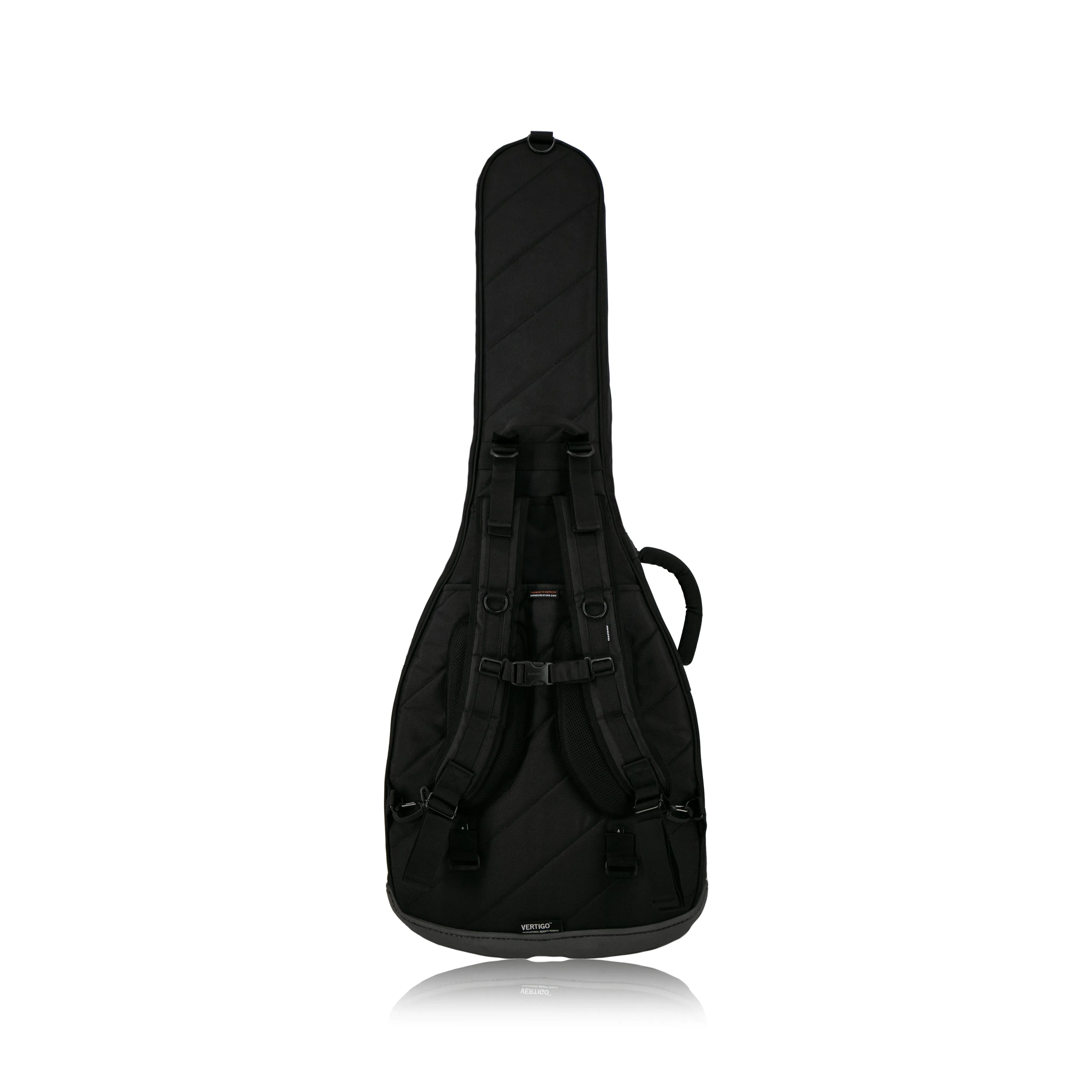 Vertigo Ultra Acoustic Dreadnought Guitar Case, Black