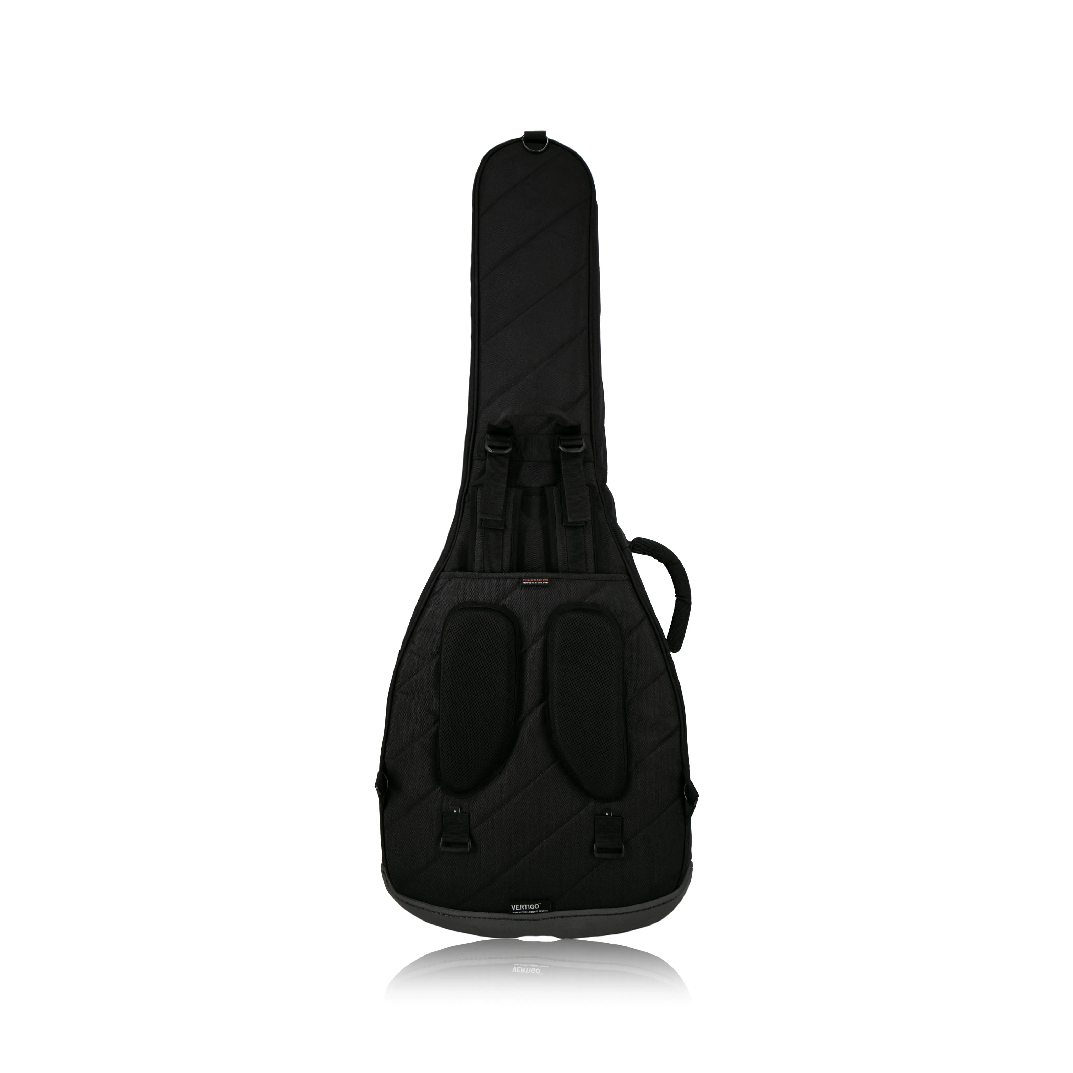 Vertigo Ultra Acoustic Dreadnought Guitar Case, Black