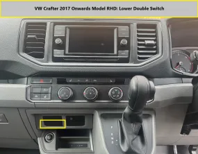 VW Crafter 2017 onwards Lower Double Switch