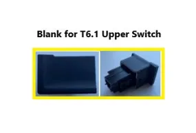 VW T6.1 Upper Switch Blank cap with non moving inner part