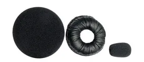 VXI 202182 Replacement Ear/Mic Cushion Kit, 3 pieces for B250 Series Headsets