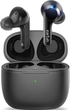 Wireless Earbuds, [What Hi-Fi Awards] Air Bluetooth In-Ear Headphones with 4 Mics ENC, Sweatshield™ IPX7 Waterproof, Clear Sound, Deep Bass, Wireless Charge, Game Mode, App Customize EQ, 35H