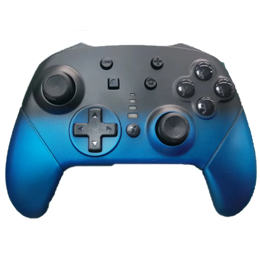 Wireless game Controller for Nintendo Switch - Gradient Blue with LED lights