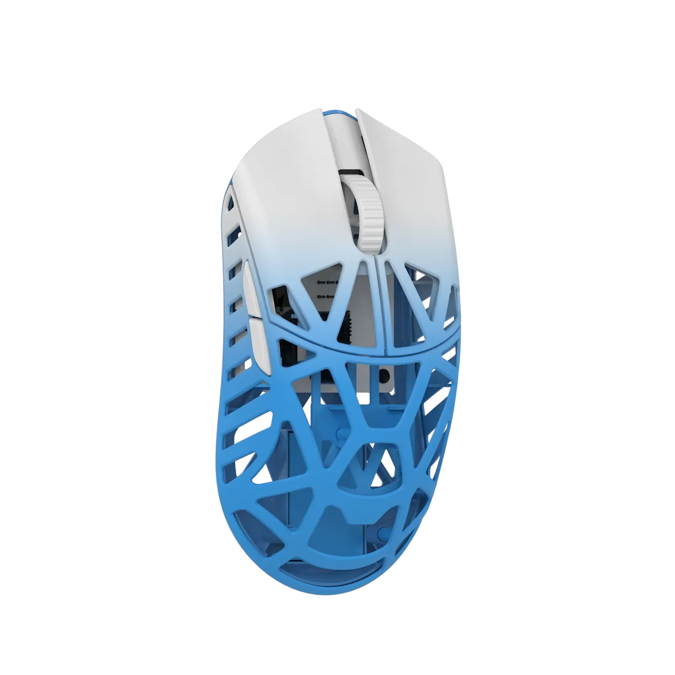 WLmouse Beast X Mini Magnesium Wireless Gaming Mouse - White/Blue