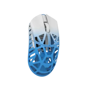 WLmouse Beast X Mini Magnesium Wireless Gaming Mouse - White/Blue